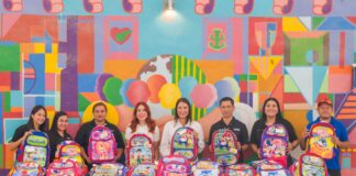 Recibe DIF-Reynosa donativo de mochilas de empresa Hitachi Energy
