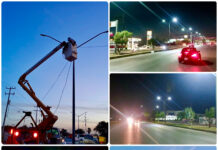 Operativo nocturno de alumbrado público avanza con nuevas acciones en diversos sectores de Reynosa