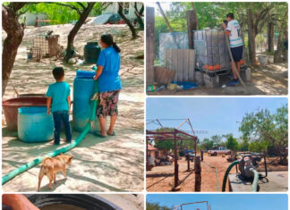 Gobierno de Reynosa mantiene operativo de pipas para abastecer de agua a ejidos