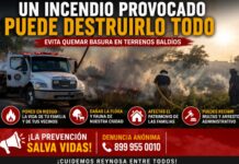 Protección Civil de Reynosa llama a evitar la quema de basura para prevenir incendios