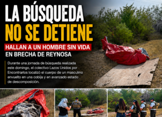 Hallazgo durante jornada de búsqueda en Reynosa; colectivo localiza cuerpo de un hombre