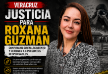 Fiscalía de Veracruz confirma identidad de los restos de la periodista Roxana Guzmán; hay ocho órdenes de aprehensión