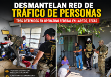 Desmantelan presunta operación de tráfico de personas en vivienda de Laredo; hay tres detenidos