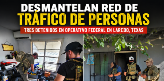 Desmantelan presunta operación de tráfico de personas en vivienda de Laredo; hay tres detenidos