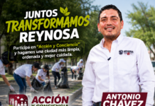 Antonio Chávez llama a la ciudadanía a participar en el cuidado de Reynosa