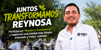 Antonio Chávez llama a la ciudadanía a participar en el cuidado de Reynosa