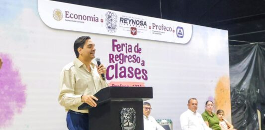 Inauguró Carlos Peña Ortiz la Feria de Regreso a Clases 2026 con PROFECO y CANACO