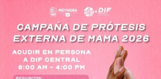 Invita DIF-Reynosa a mujeres a registrarse en campaña de prótesis externas de mama