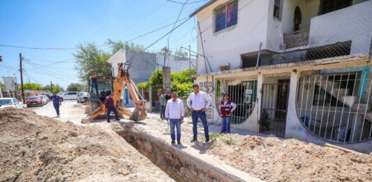 Rehabilita Gobierno de Carlos Peña Ortiz red de alcantarillado en Fraccionamiento Reynosa