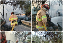 Bomberos controlan incendio en taller mecánico de la colonia Cavazos