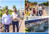 Supervisan obras sanitarias para mejorar drenaje y conducción de agua en Reynosa