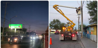 Reynosa amplía trabajos de alumbrado en Las Fuentes y Balcones de Alcalá