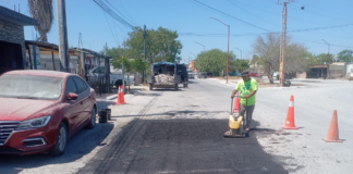 Avanza bacheo en Reynosa con atención a vialidades de distintos sectores