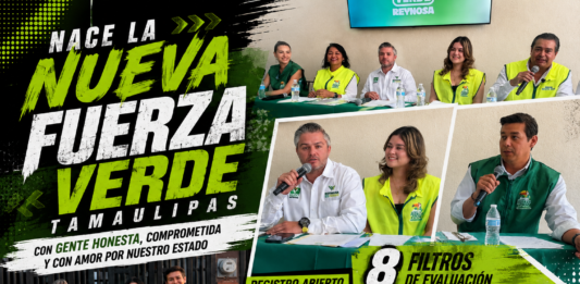Partido Verde busca nuevos perfiles en Tamaulipas; aplicará ocho filtros a interesados