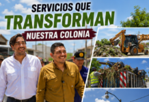 “Acción y Conciencia” regresa a las colonias de Reynosa con servicios y mejoramiento urbano