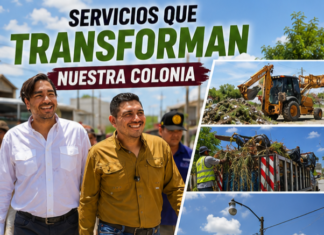 “Acción y Conciencia” regresa a las colonias de Reynosa con servicios y mejoramiento urbano