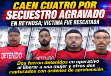 Detienen a cuatro por presunto secuestro agravado de una mujer en Reynosa