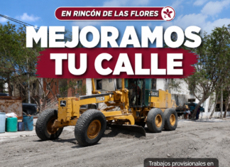 Atiende Gobierno de Reynosa peticiones vecinales con mejoras provisionales en vialidad de Rincón de las Flores