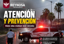 Gobierno de Reynosa refuerza vigilancia preventiva en vialidades para brindar atención oportuna