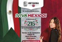 ¿Estás listo para dar El Grito? Te esperamos mañana en la presentación de Yuridia en la plaza principal Miguel Hidalgo