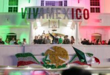 Ante más de 20 Mil asistentes el Alcalde Carlos Peña Ortiz presidió la ceremonia del Grito de Independencia en Reynosa