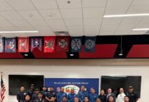 Refuerzan lazos de colaboración en intercambio internacional de bomberos