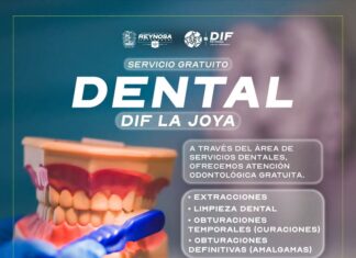 Brinda DIF La Joya atención dental gratuita a las familias