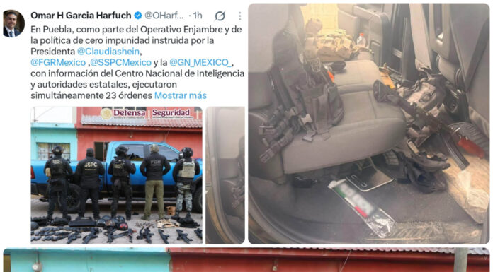 DETIENEN A ALCALDE DE ESPERANZA EN OPERATIVO FEDERAL