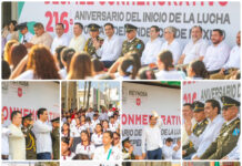 Reynosa conmemora 216 años del inicio de la Independencia con multitudinario desfile