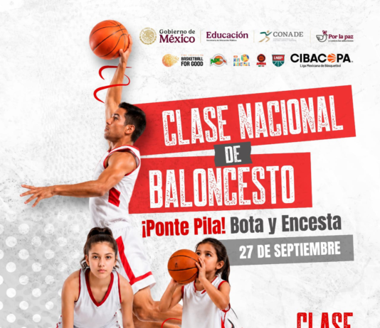 Convoca Carlos Peña Ortiz a familias de Reynosa a participar en Clase Nacional de Baloncesto