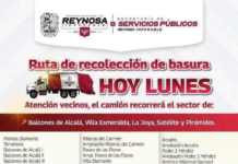 Recolección de residuos domésticos mantiene recorridos este lunes en Reynosa