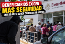 Derechohabientes de programas sociales piden reforzar seguridad en puntos de atención en Reynosa