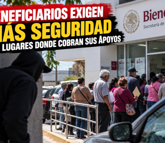 Derechohabientes de programas sociales piden reforzar seguridad en puntos de atención en Reynosa