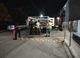 Instaló Servicios Públicos boyas de seguridad en la colonia Satélite