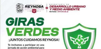 Anuncia Gobierno de Reynosa Gira Verde en Balcones de Alcalá para este martes 13 de octubre