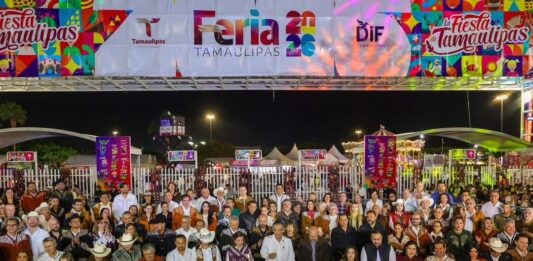 Asistió Carlos Peña Ortiz con el Gobernador Américo Villarreal Anaya a la Feria Tamaulipas 2026