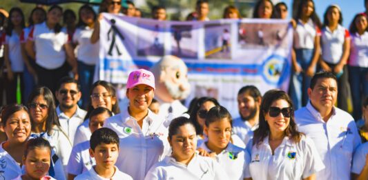Participa DIF-Reynosa en caminata por la inclusión de personas con discapacidad visual