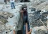 Inició COMAPA rehabilitación de drenaje sanitario en la colonia Narciso Mendoza