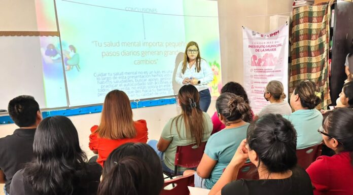 Promueve Gobierno de Carlos Peña Ortiz el cuidado de la salud mental en las familias