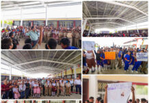 Carlos Peña Ortiz entrega techumbre a secundaria de Puerta Grande y anuncia próxima apertura de nuevo CBTIS