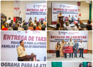 Carlos Peña Ortiz respalda a familias de desaparecidos con entrega de apoyos en Reynosa