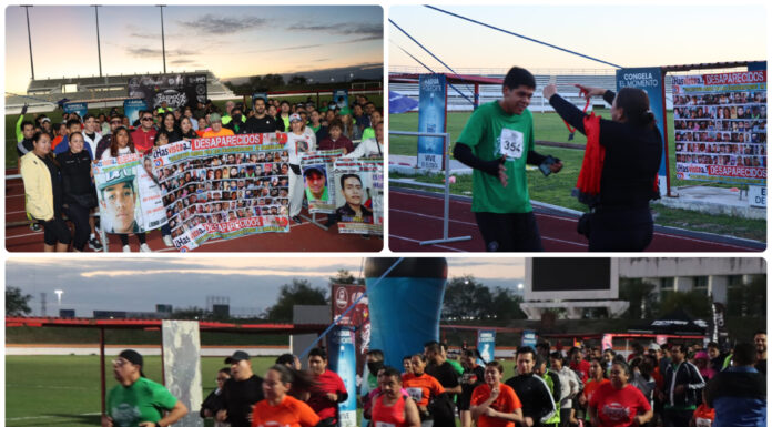 Carlos Peña Ortiz respalda carrera deportiva con causa en beneficio de familias de personas desaparecidas