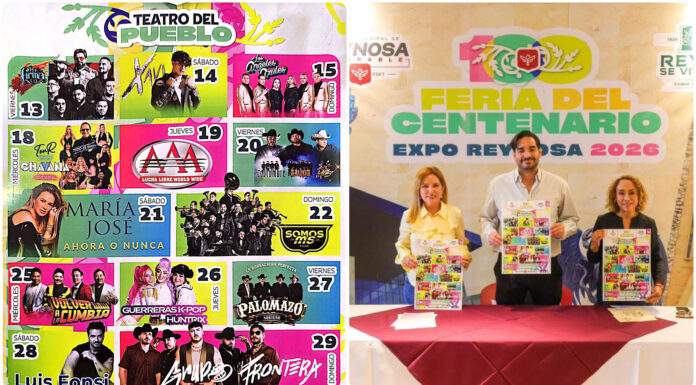 Expo Reynosa 2026 celebrará el Centenario de la ciudad con grandes estrellas y 17 días de diversión