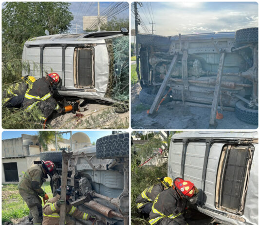 Protección Civil y Bomberos de Reynosa perfeccionan habilidades para rescates vehiculares