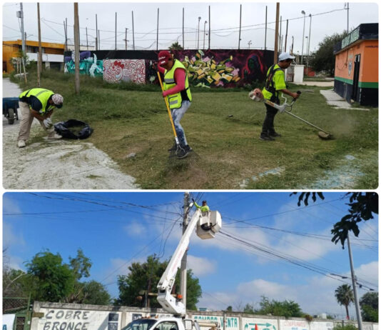 Intensifican trabajos de Servicios Públicos para mantener limpia y en mejores condiciones a Reynosa