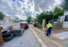 Limpieza Imparable avanza en colonias de Reynosa con retiro de basura y maleza